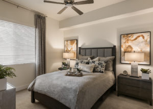Senior apartment bedroom | Luxury Living Goodyear