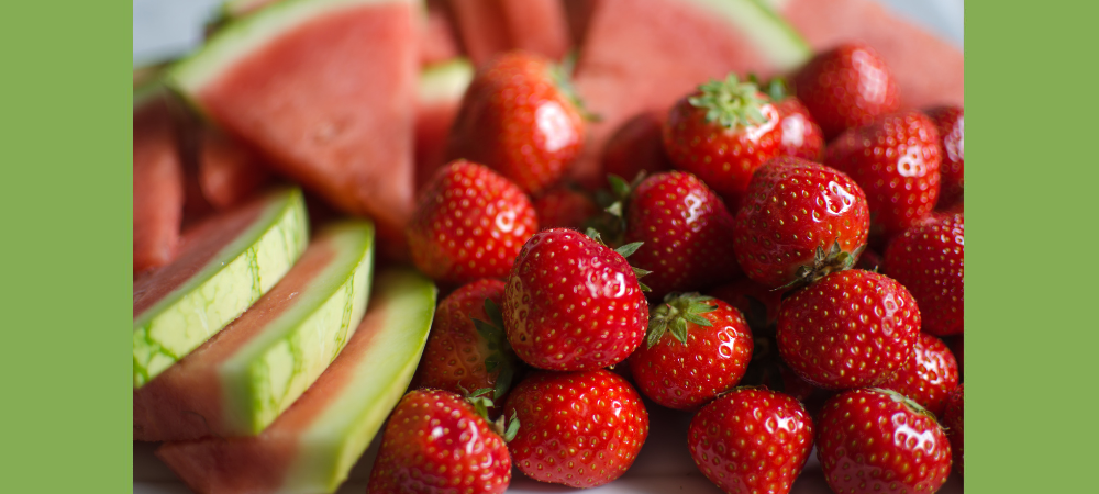 strawberries and watermelon aqua fresca for hydration in older adults
